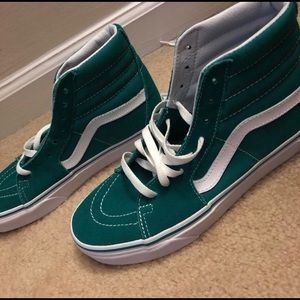 Teal High Top Vans